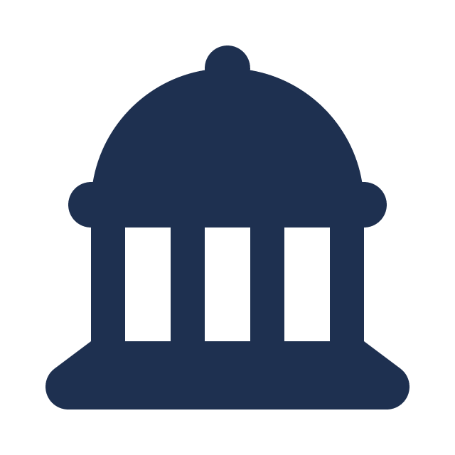 Icon of a landmark with dome